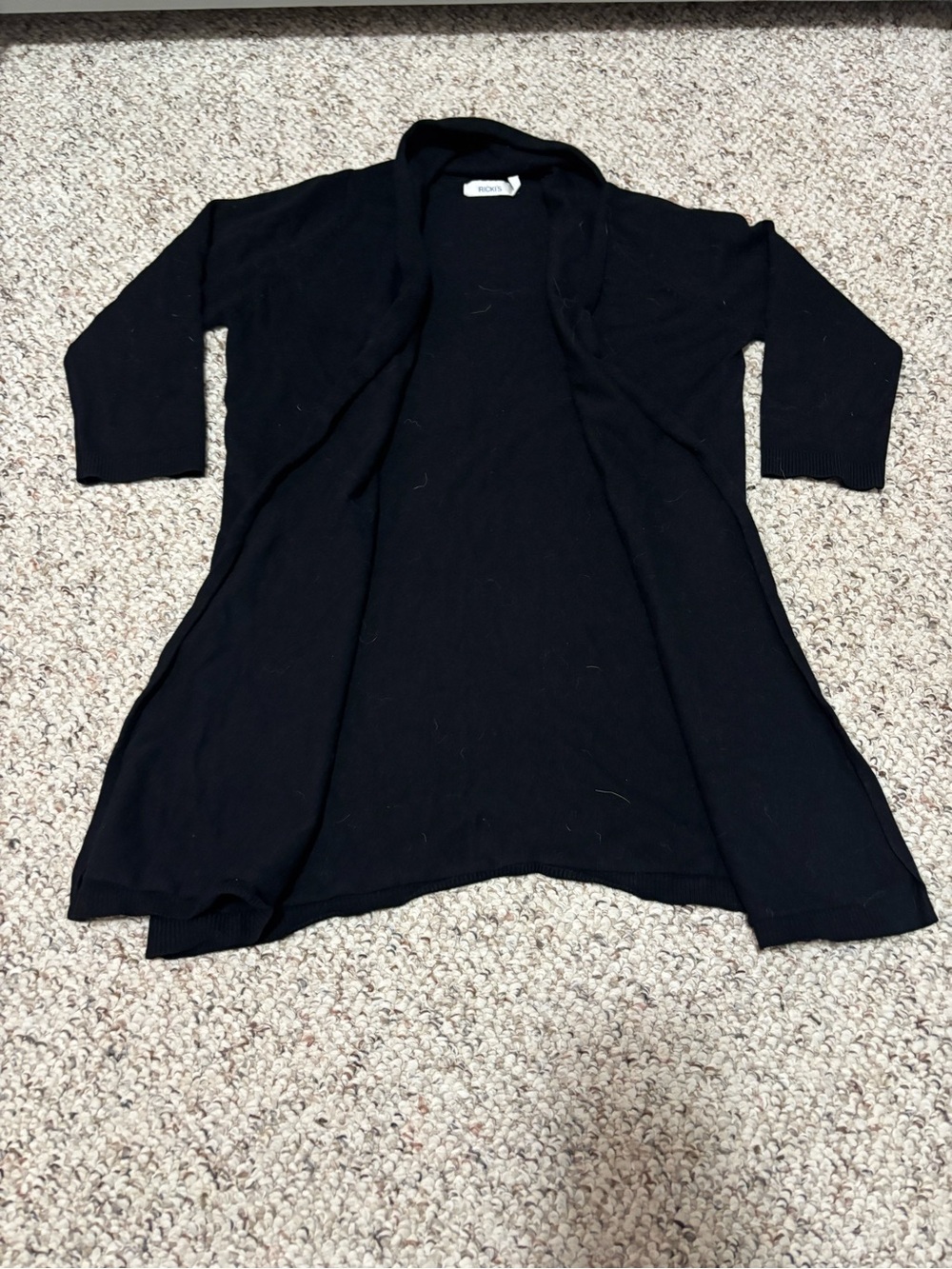 Ricki's Black Women's cardigan